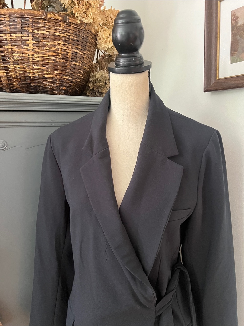 NWT Anthropologie Tie-Waist Blazer Mini Dress - Picture 5 of 6